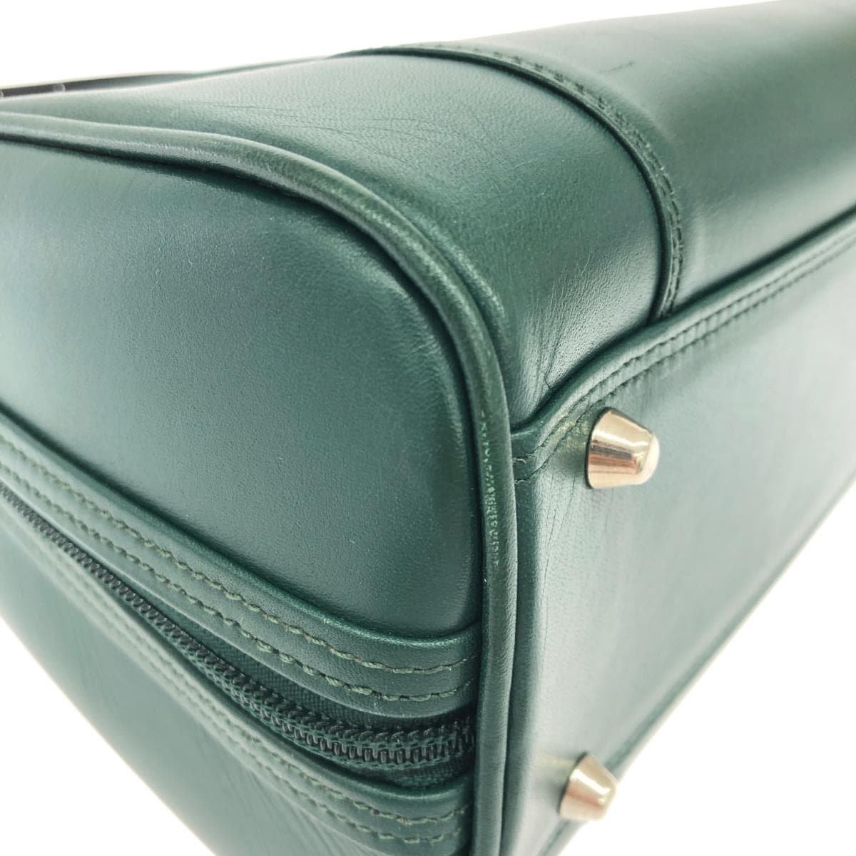 Nakazawa Bag 2WAY Handbag Leather Green for Women 7