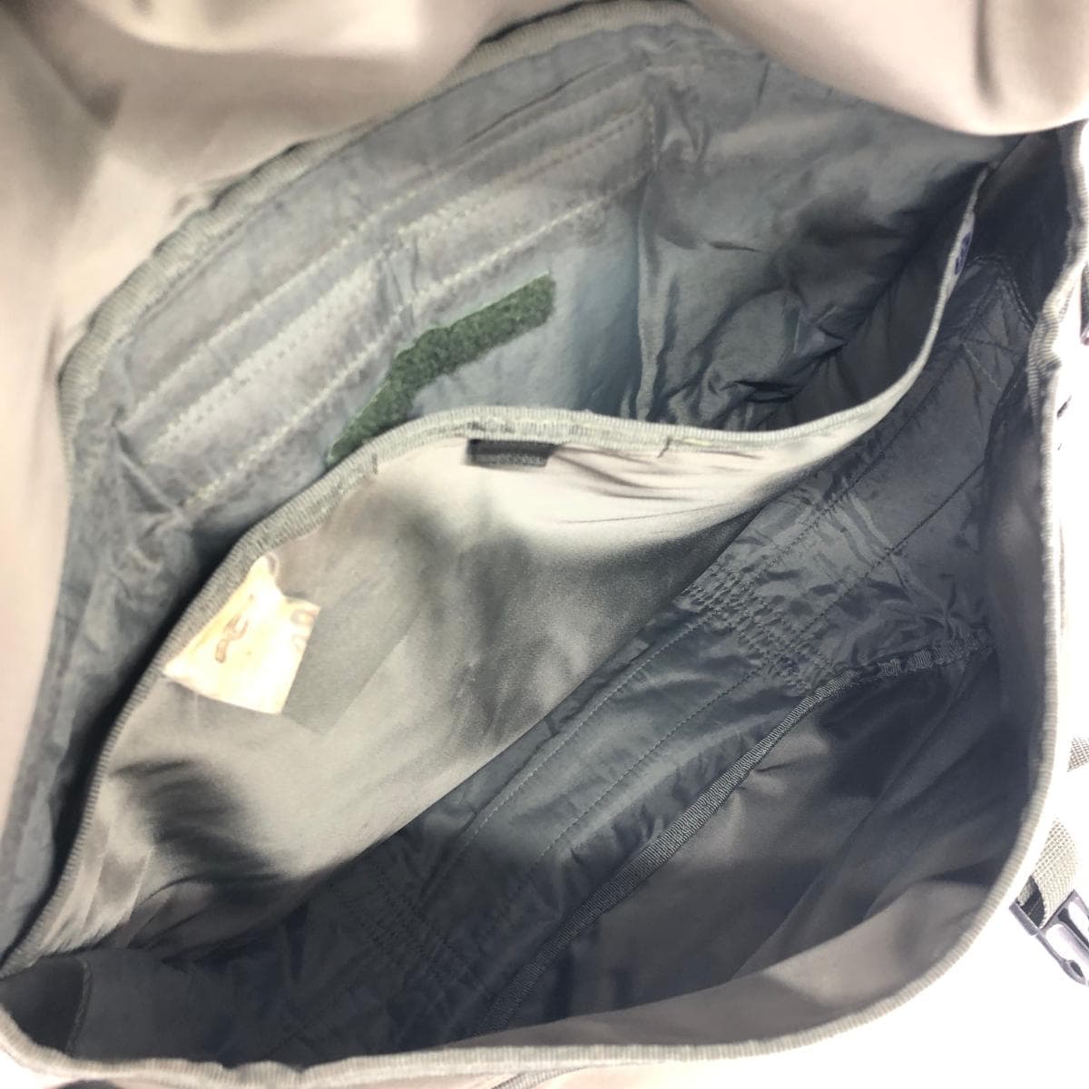 LUGGAGE LABEL 2WAY Bag Nylon Khaki Unisex 5