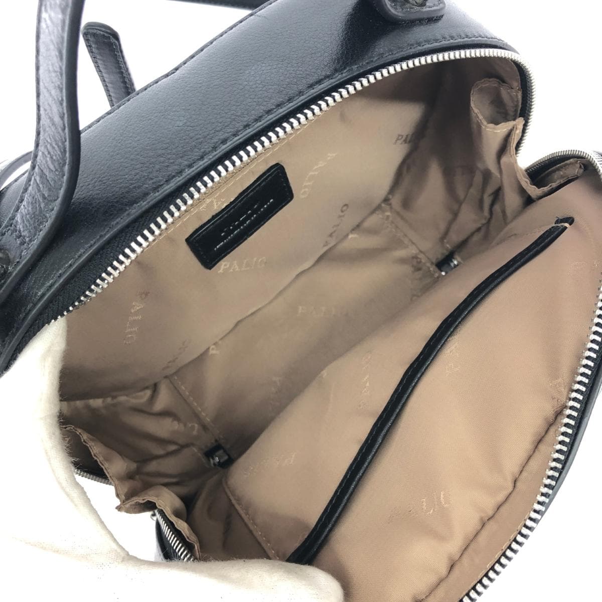 PALIO 2WAY Shoulder Bag Good Condition Quilting Black Ladies 6