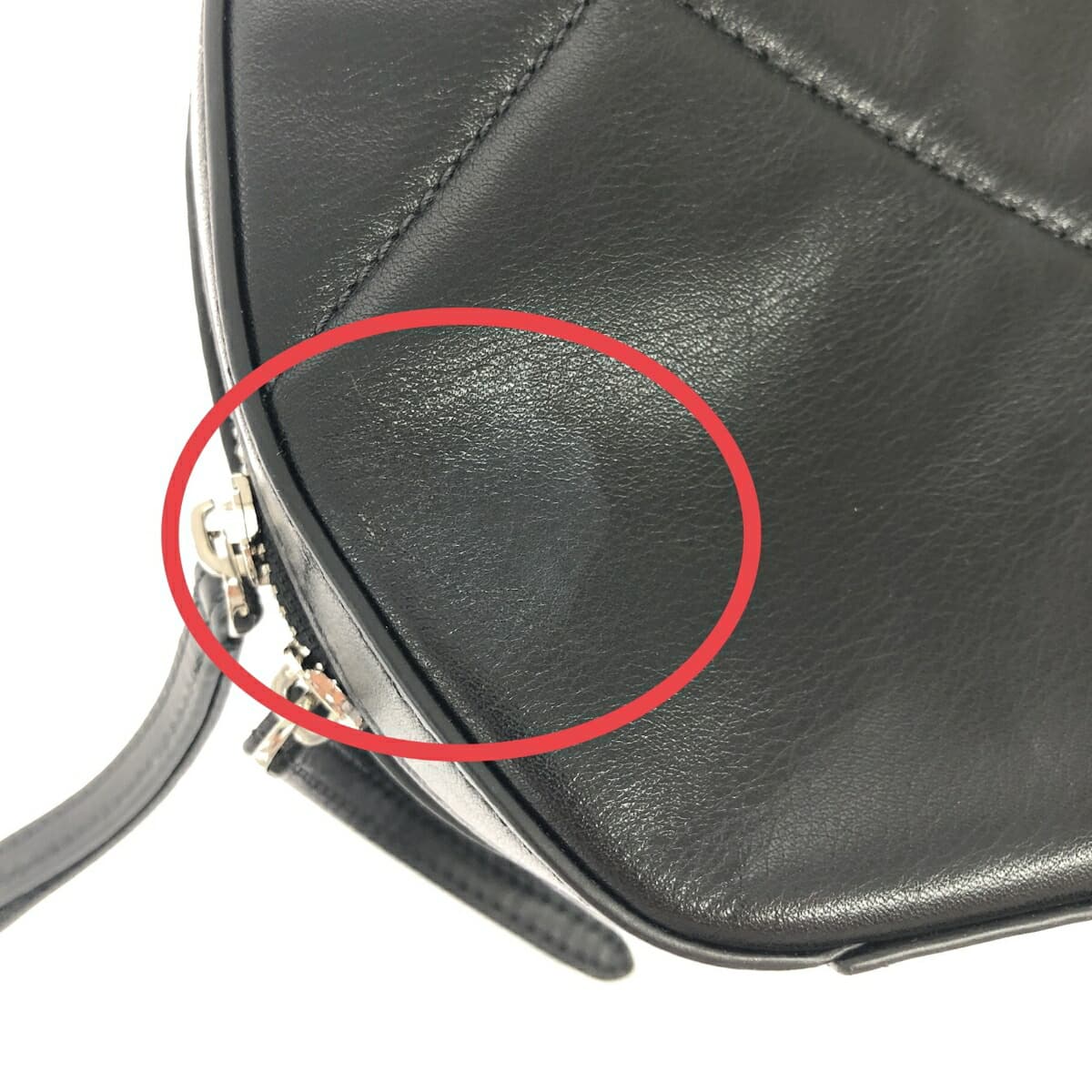 PALIO 2WAY Shoulder Bag Good Condition Quilting Black Ladies 7