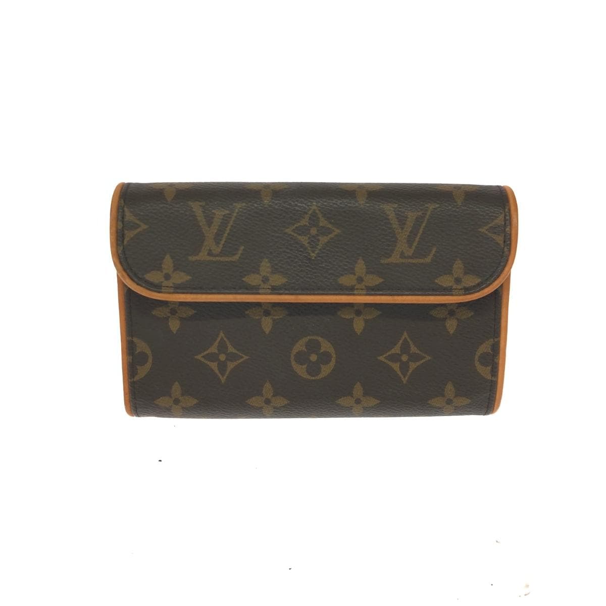LOUIS VUITTON Louis Vuitton Waist Pouch Pochette Florentine Monogram M51855 FL0012 Brown Unisex