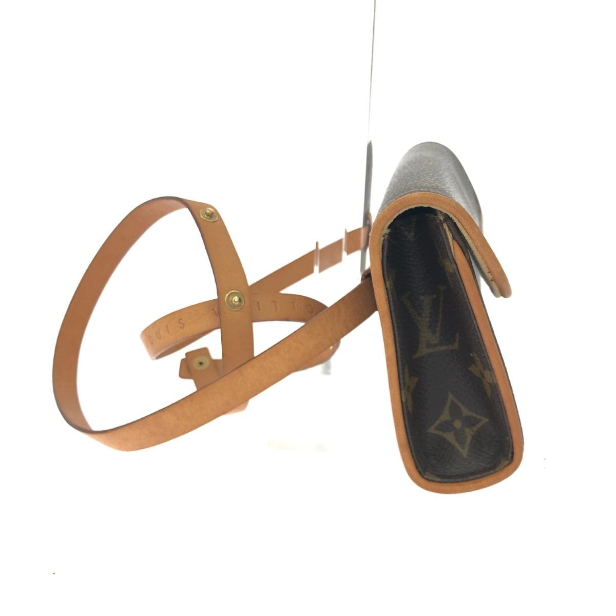 LOUIS VUITTON Louis Vuitton Waist Pouch Pochette Florentine Monogram M51855 FL0012 Brown Unisex 2