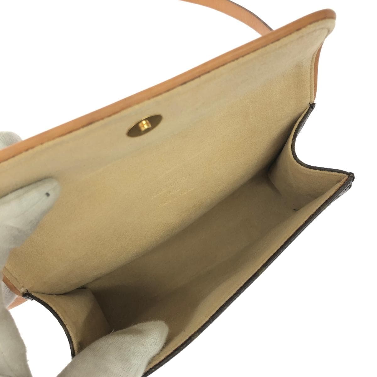 LOUIS VUITTON Louis Vuitton Waist Pouch Pochette Florentine Monogram M51855 FL0012 Brown Unisex 5