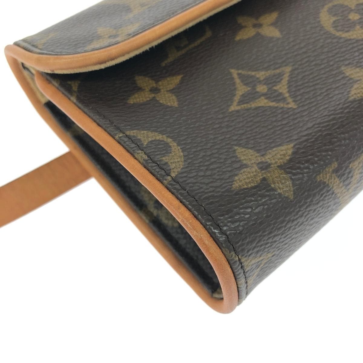 LOUIS VUITTON Louis Vuitton Waist Pouch Pochette Florentine Monogram M51855 FL0012 Brown Unisex 8