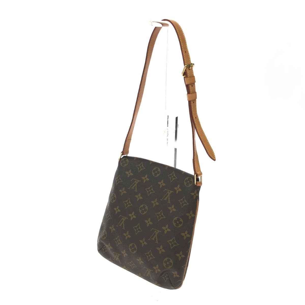 LOUIS VUITTON Musette Salsa Short Monogram LM0060 M51258 Brown Ladies 3