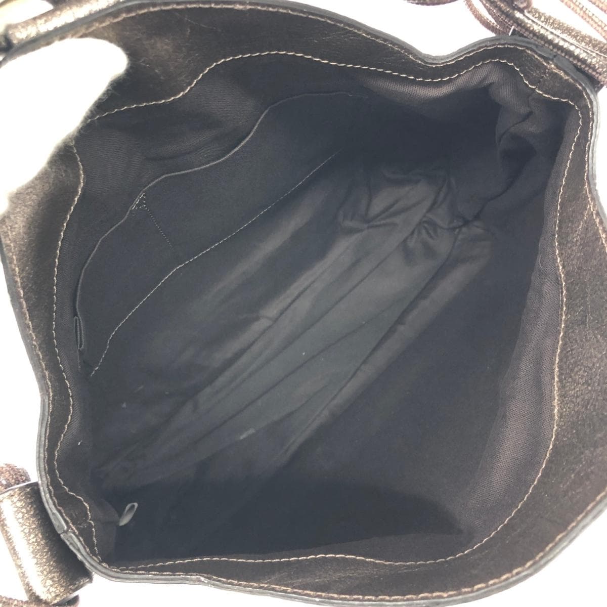 SAZABY One Shoulder Bag Good Condition Leather Bronze Color Women's 7