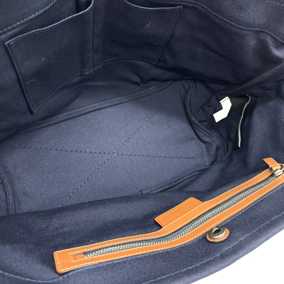 MARC BY MARC JACOBS 2WAY Tote Bag / Saint-Tropez Border / Sequin / Canvas Navy 5