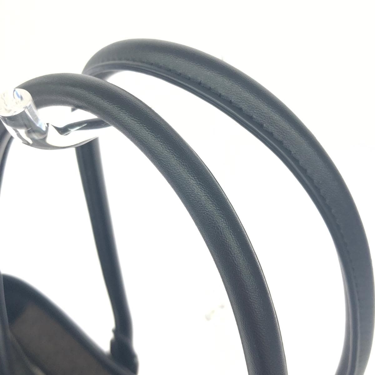 MICHAEL KORS Tote Bag Like New MK Monogram/PVC Black/Brown Ladies 4