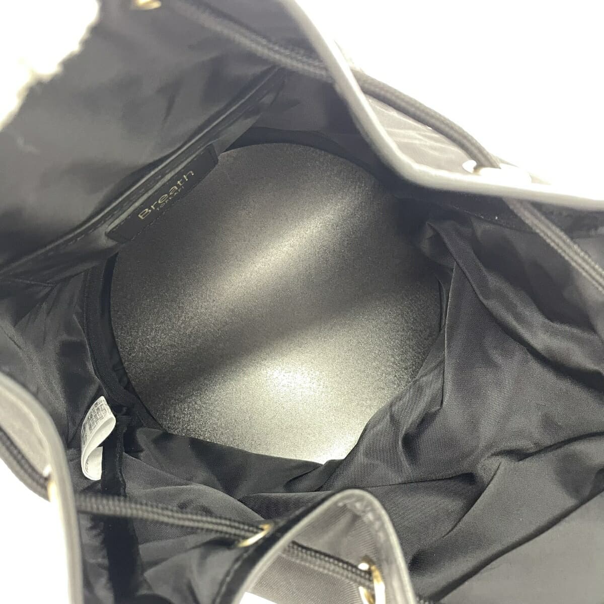 Breath TOPKAPI Breast Pouch Shoulder Bag Good Condition Nylon Black Ladies 6