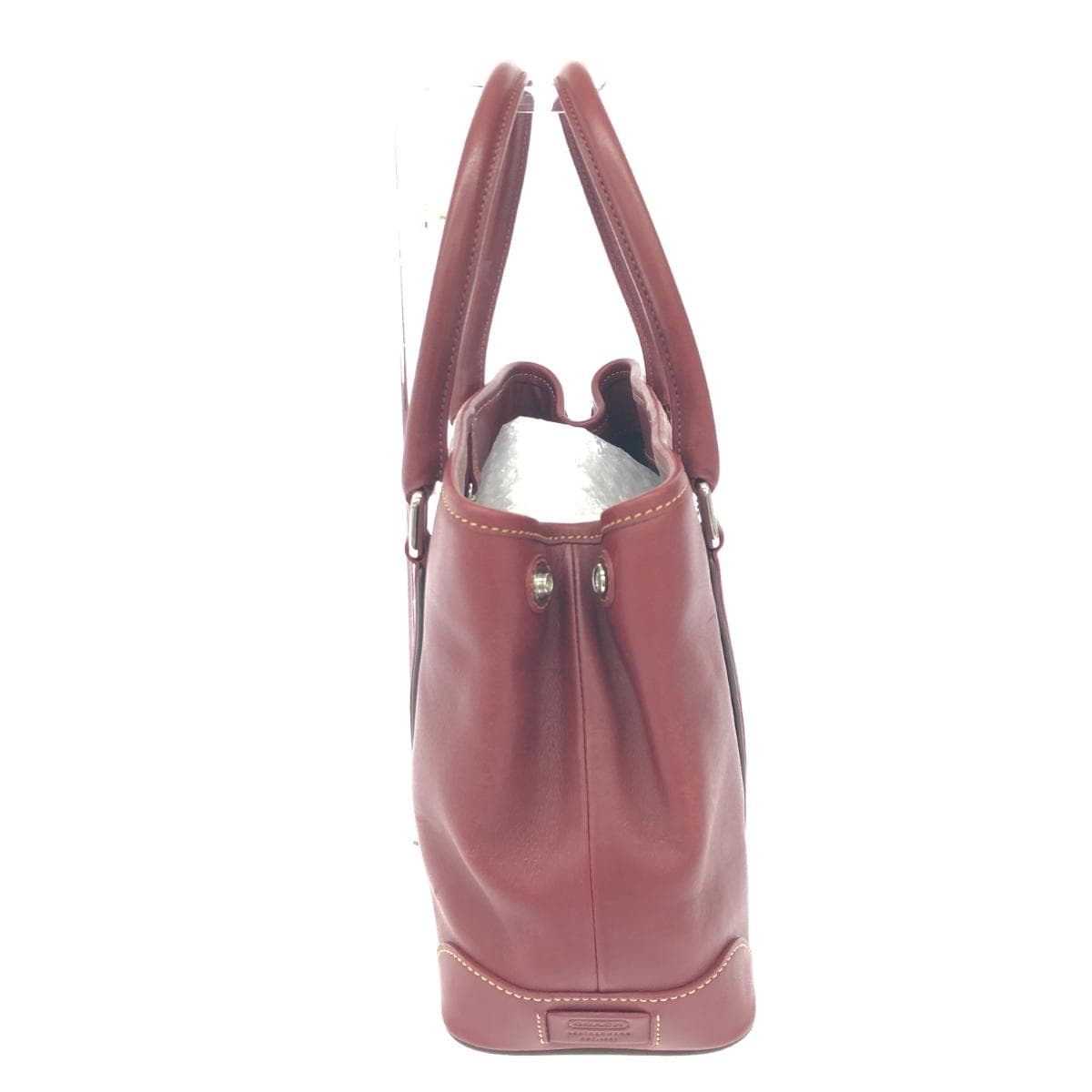 COACH Tote Bag Leather 7586 Bordeaux Ladies 2
