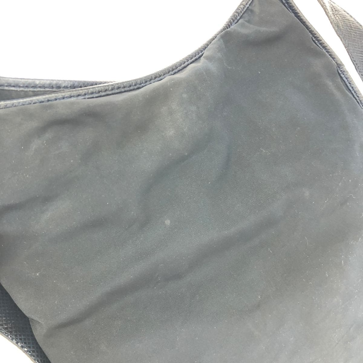 BOTTEGA VENETA Shoulder Bag Logo Plate/Vintage/Nylon Navy Unisex 7