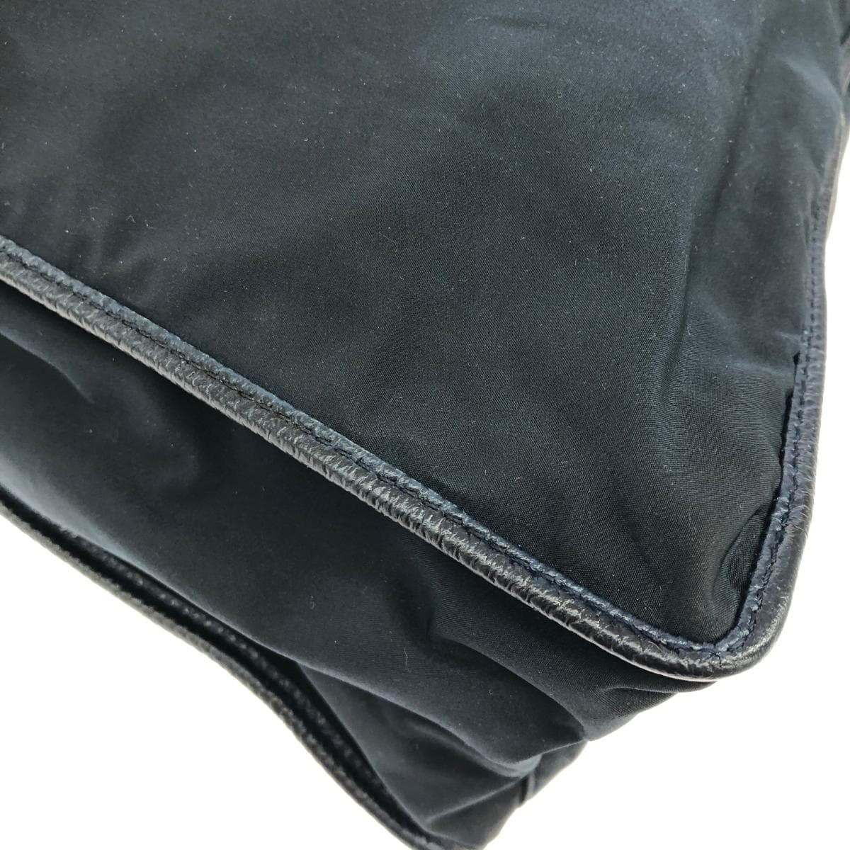 BOTTEGA VENETA Shoulder Bag Logo Plate/Vintage/Nylon Navy Unisex 8