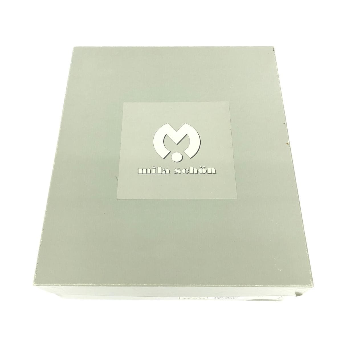 MILA SCHON 2WAY Handbag in excellent condition, formal top handle leather, black, for ladies 10