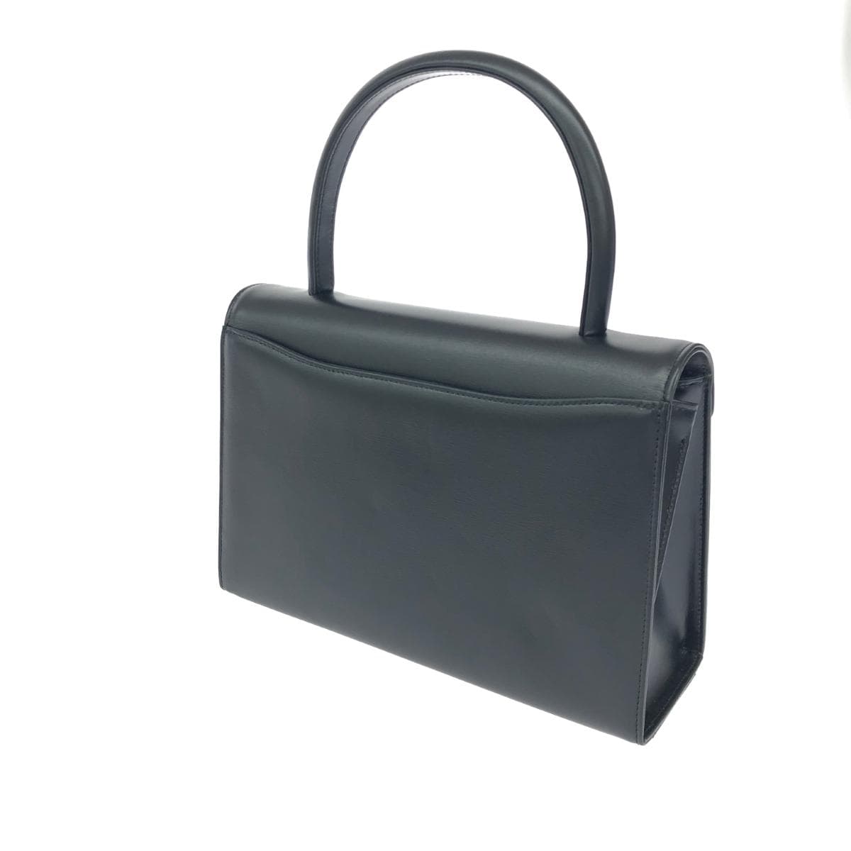 MILA SCHON 2WAY Handbag in excellent condition, formal top handle leather, black, for ladies 3