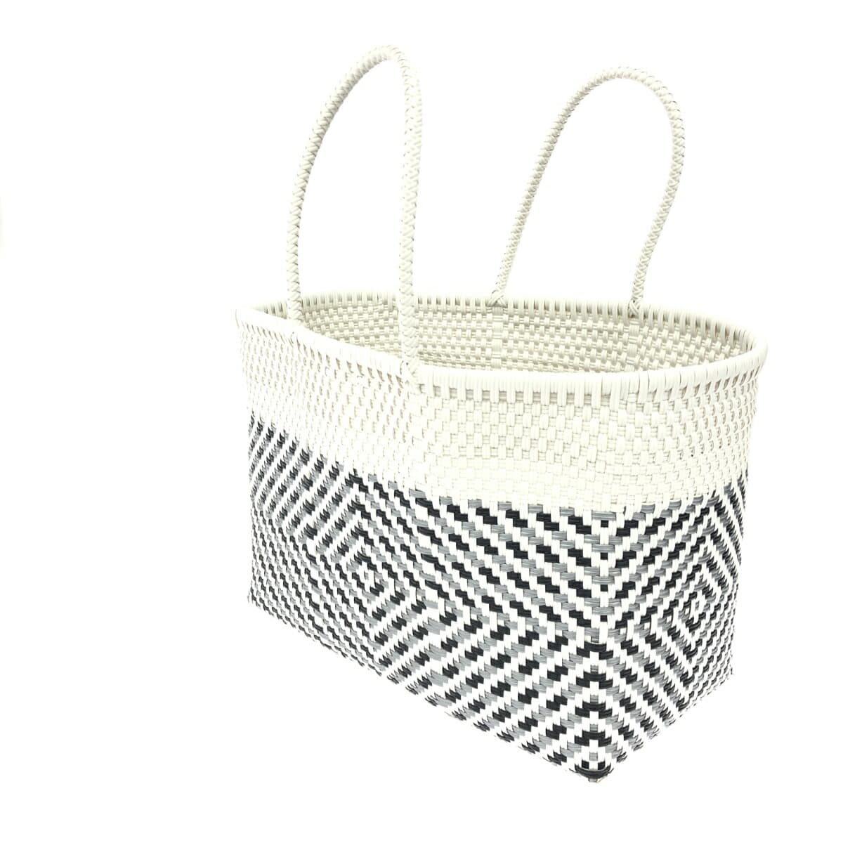 Diminutivo Diminutive Cago Bag Mercado Bag Black/White Ladies 3