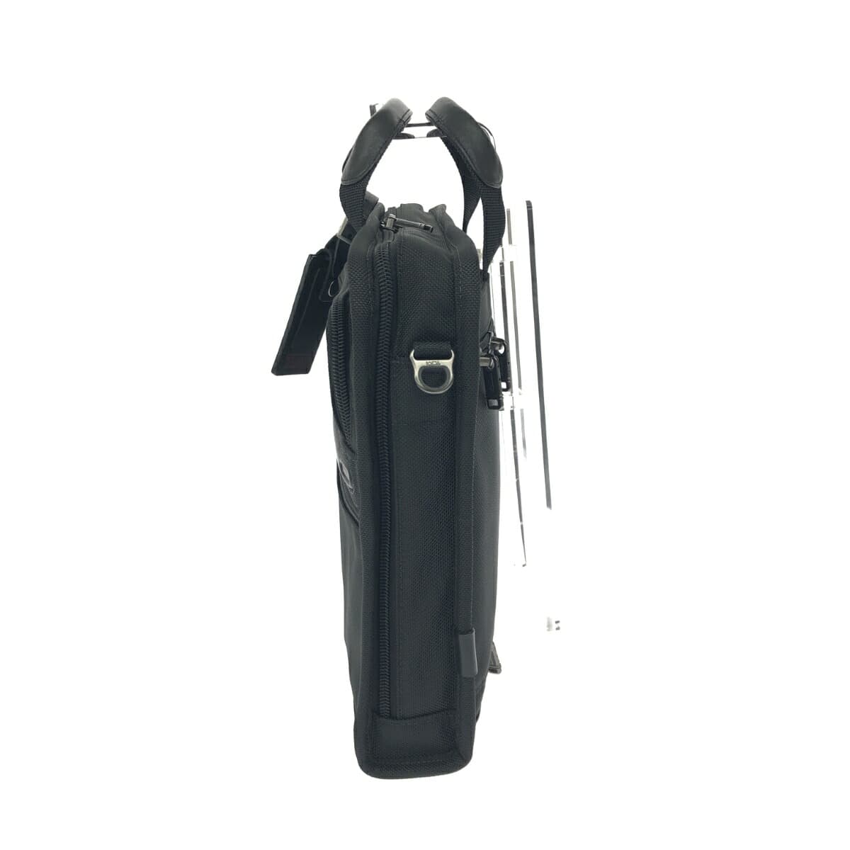 TUMI 2WAY business bag in excellent condition, Alpha/Slim Large Screen/Nylon Canvas 26111D4, Black, Men's 2