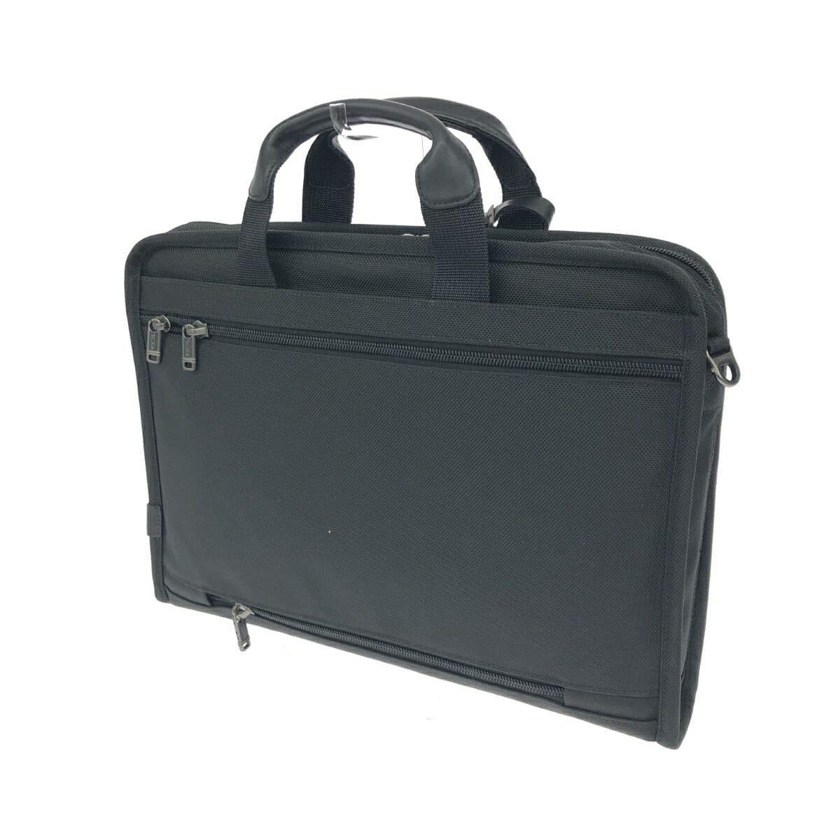 TUMI 2WAY business bag in excellent condition, Alpha/Slim Large Screen/Nylon Canvas 26111D4, Black, Men's 3