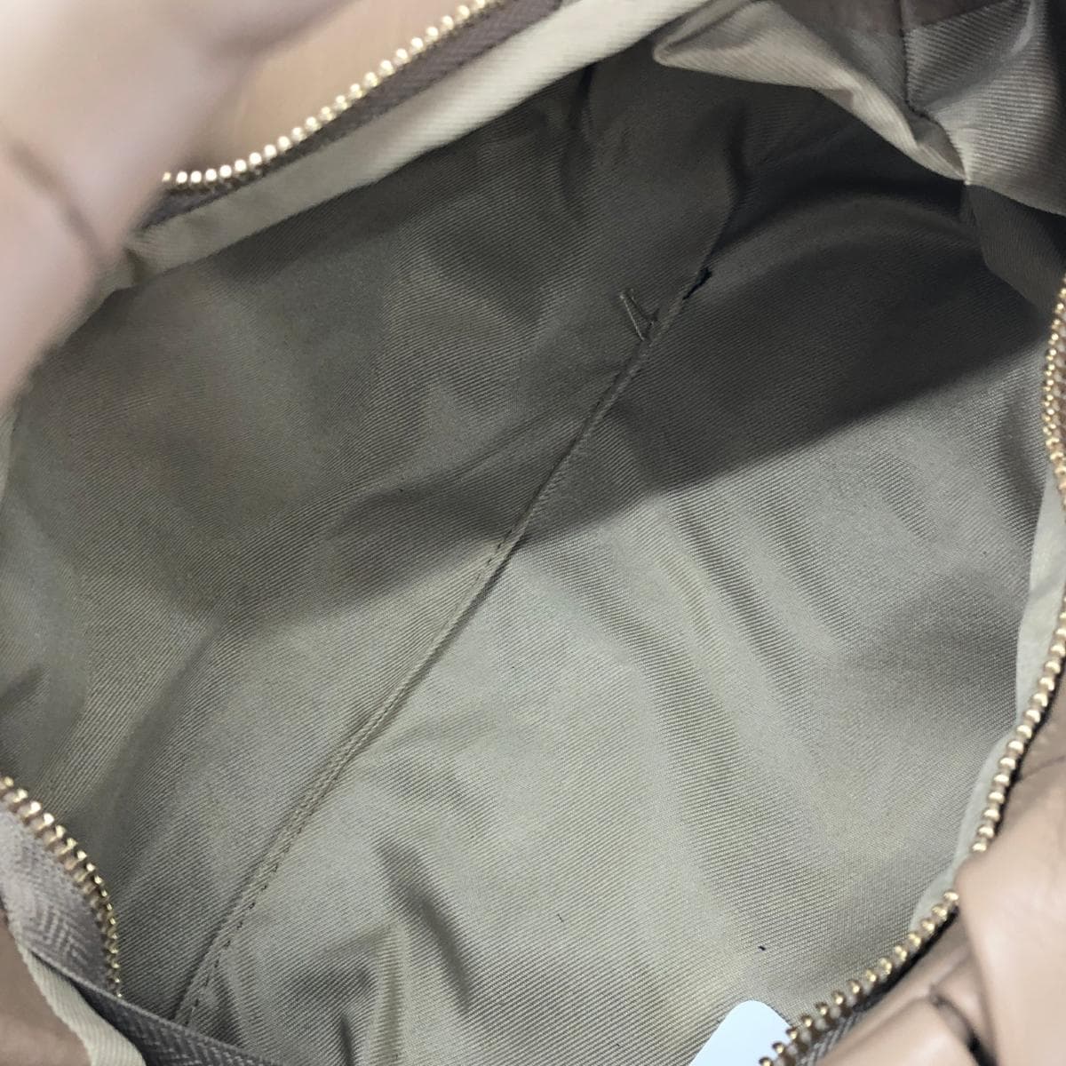 ANDREA CARDONE Handbag Unused Item Leather Greige Women's 5