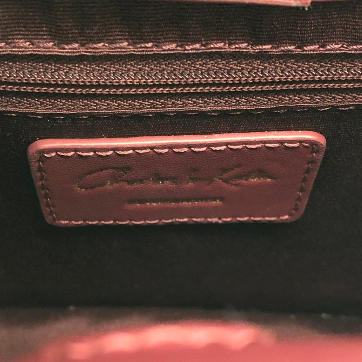 CHARLES&KEITH Chain Shoulder Bag Unused Item PVC Bordeaux Ladies 7