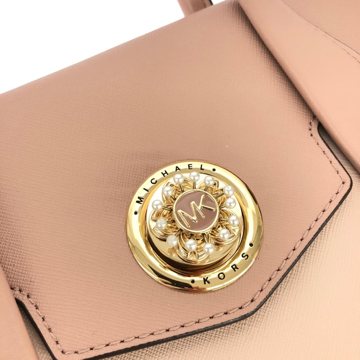 MICHAEL KORS 2WAY Bag Good Condition Leather Pink Women's 8