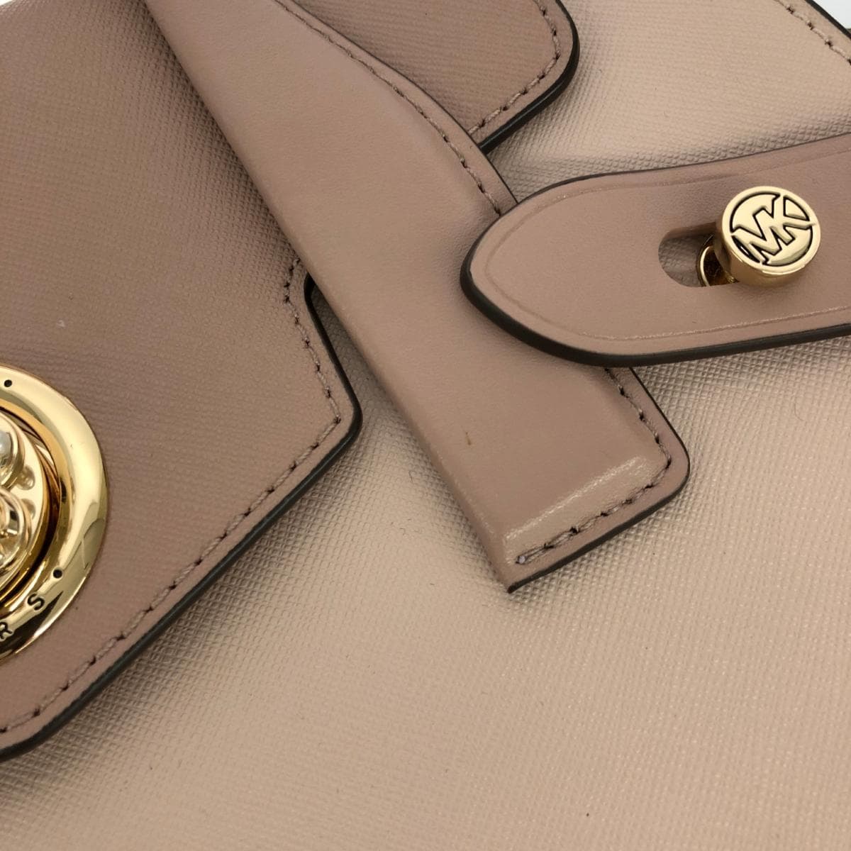 MICHAEL KORS 2WAY Bag Good Condition Leather Pink Women's 9