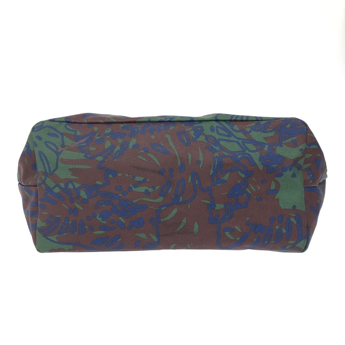 Vivienne Westwood tote bag PVC all-over pattern brown/green unisex 5