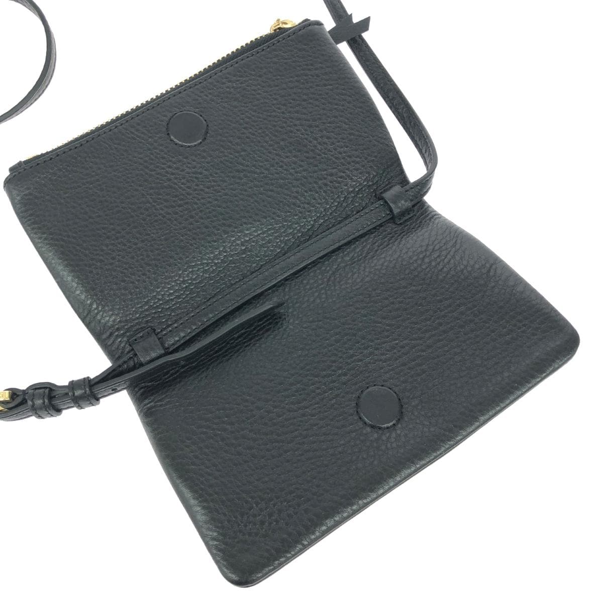 TORYBURCH Tory Burch Shoulder Bag Leather Black Women's 6