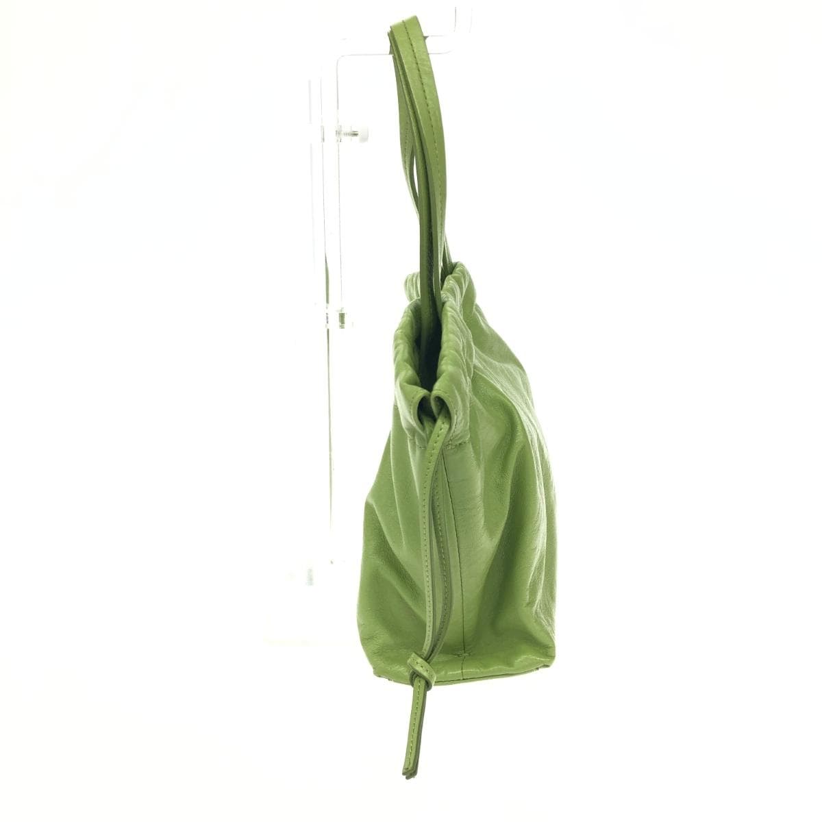 DECKE 2WAY Bag Good Condition Leather Green Women's 2