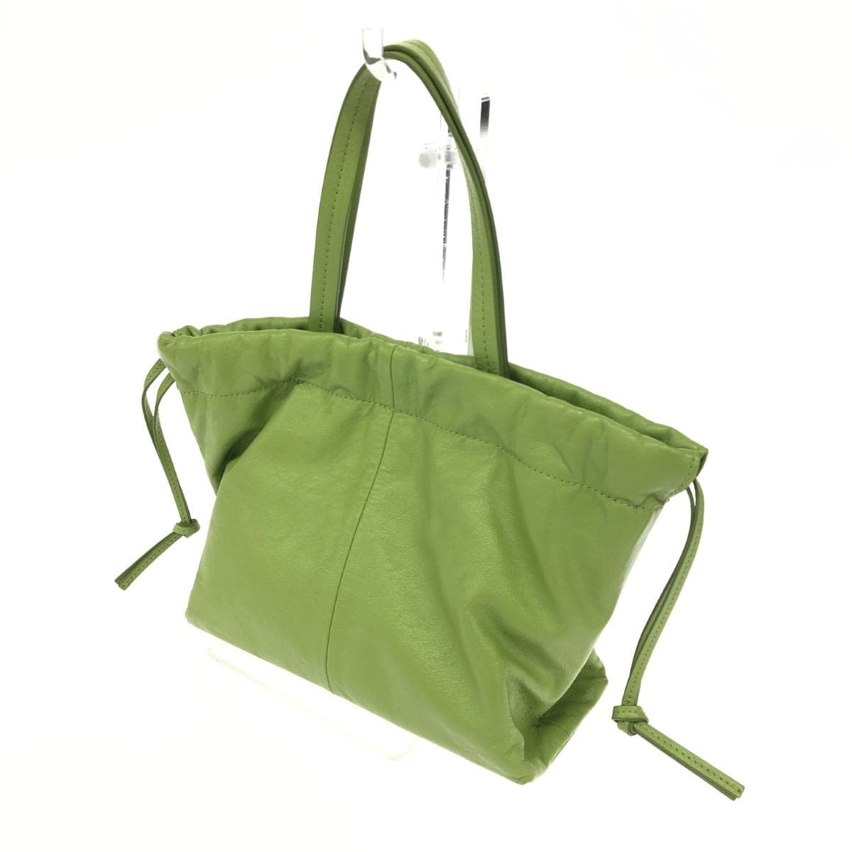 DECKE 2WAY Bag Good Condition Leather Green Women's 3