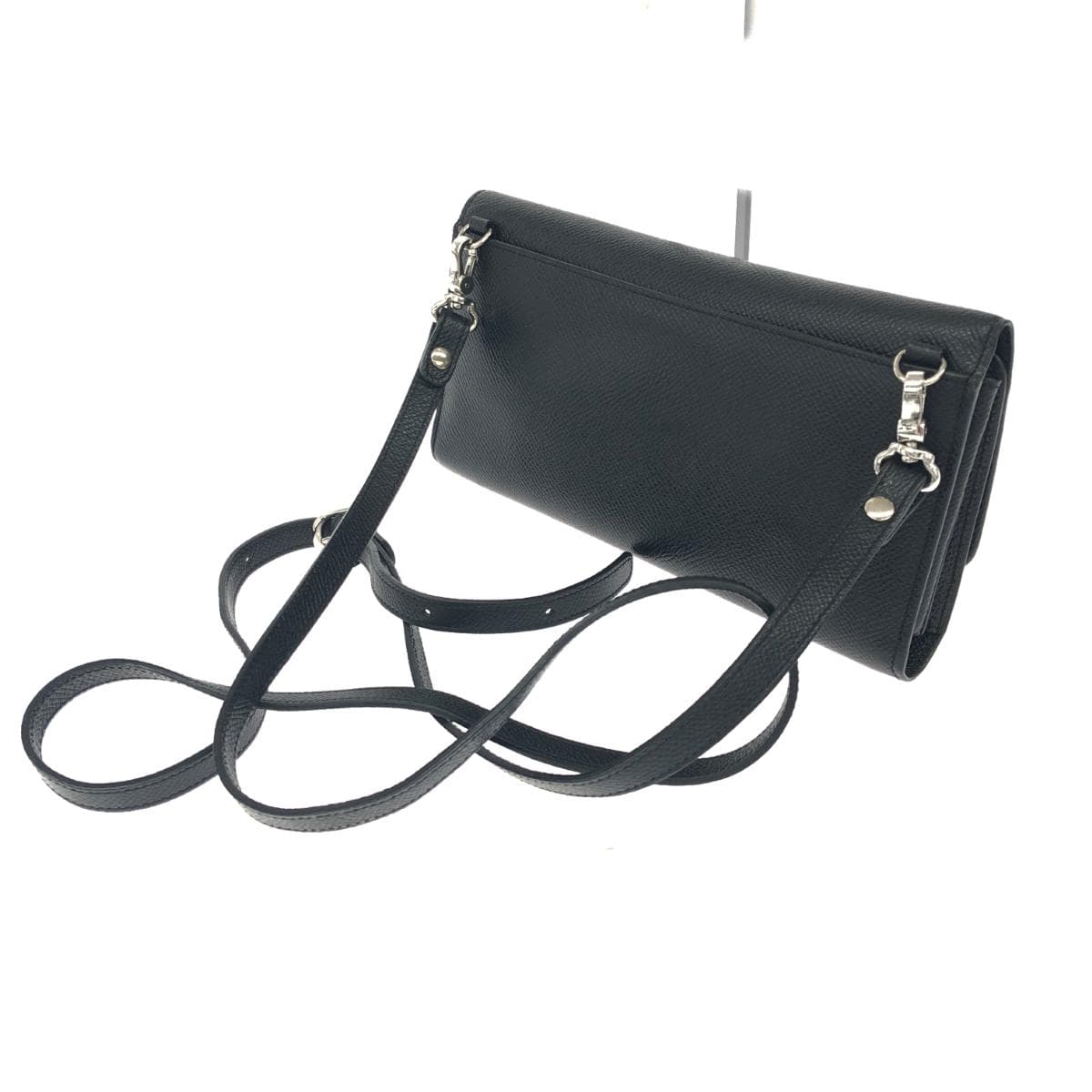 Russet LACIT wallet bag leather black for women 3