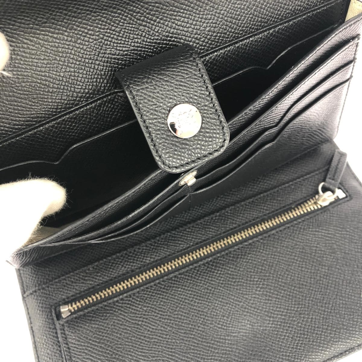 Russet LACIT wallet bag leather black for women 7