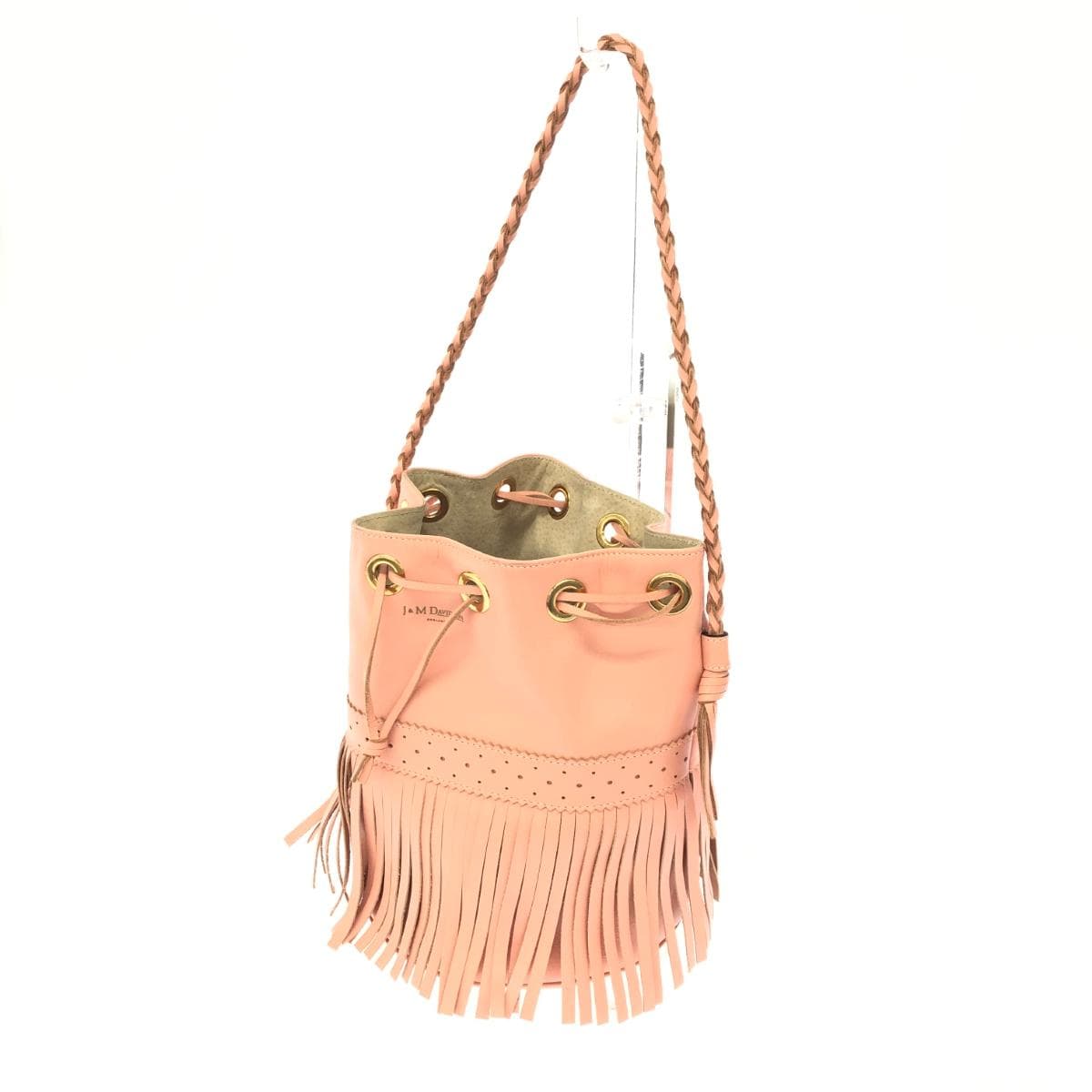 J&M DAVIDSON Carnival Fringe Leather Pink Ladies 3