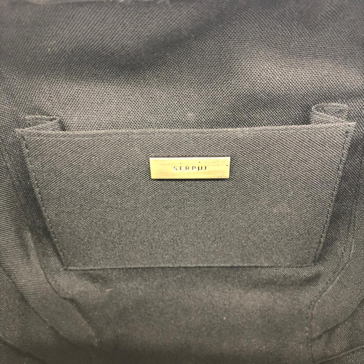 BEAMS Selpu/Shoulder Bag Unused Item Basket Bag Black Women's 8