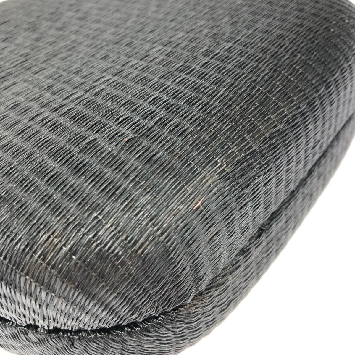 BEAMS Selpu/Shoulder Bag Unused Item Basket Bag Black Women's 9