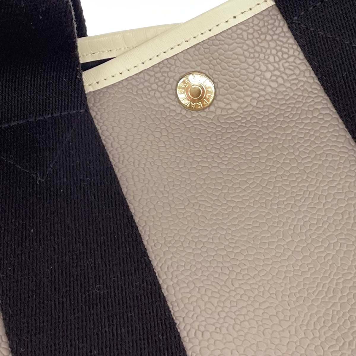 Breath TOPKAPI Breast Pukapi 2WAY Tote Bag Scotch Grain/PVC Greige Ladies 5