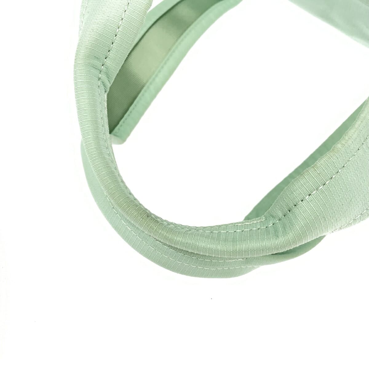 Courreges Boston Bag Nylon Green Ladies 10