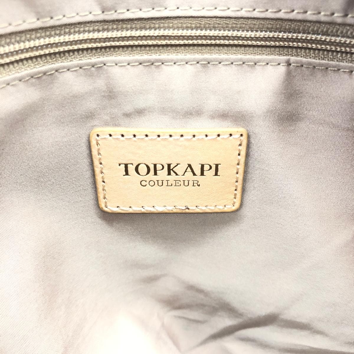 TOPKAPI Tote Bag Beige Women's 7