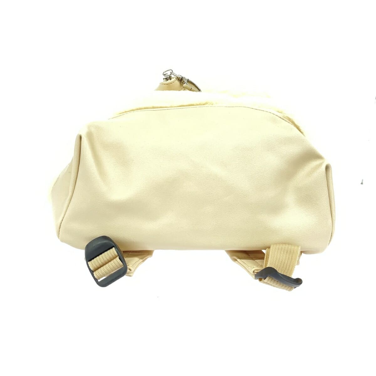 MONO COMME CA backpack unused item fake fur yellow/beige women's 4