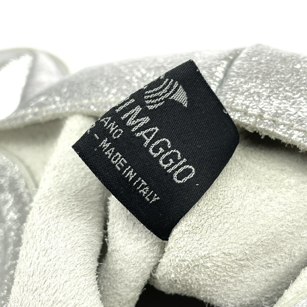 LAURA DIMAGGIO 2WAY Bag Leather Silver Color Women's 6