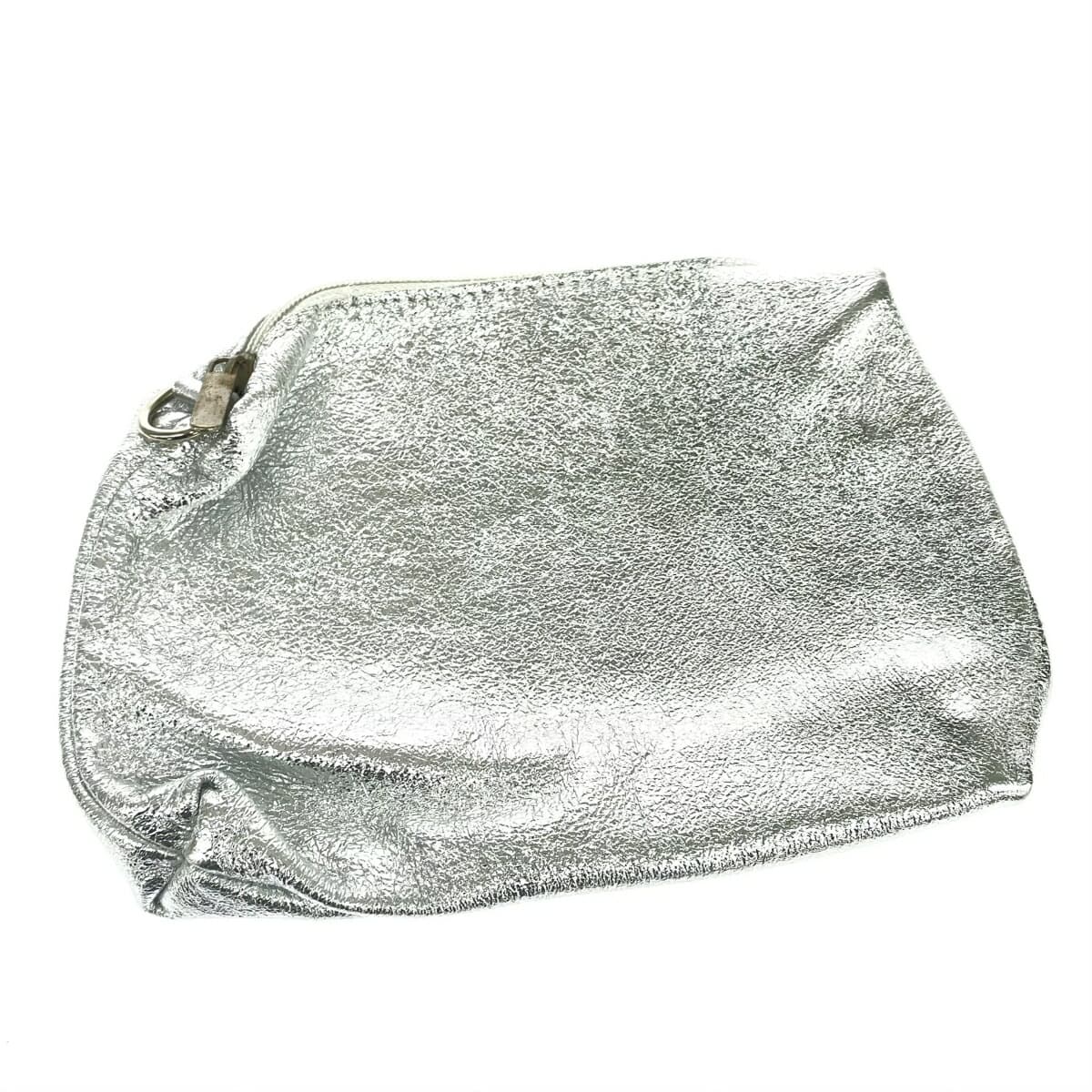 LAURA DIMAGGIO 2WAY Bag Leather Silver Color Women's 7