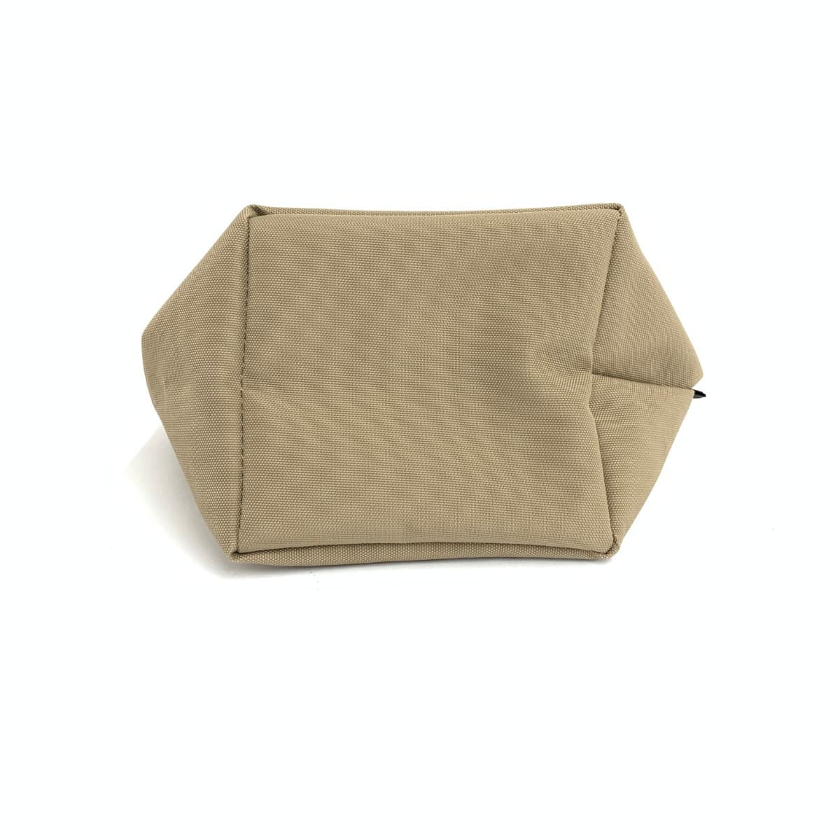 Herve Chapelier mini shoulder bag in boat shape, good condition, nylon, beige, ladies 4