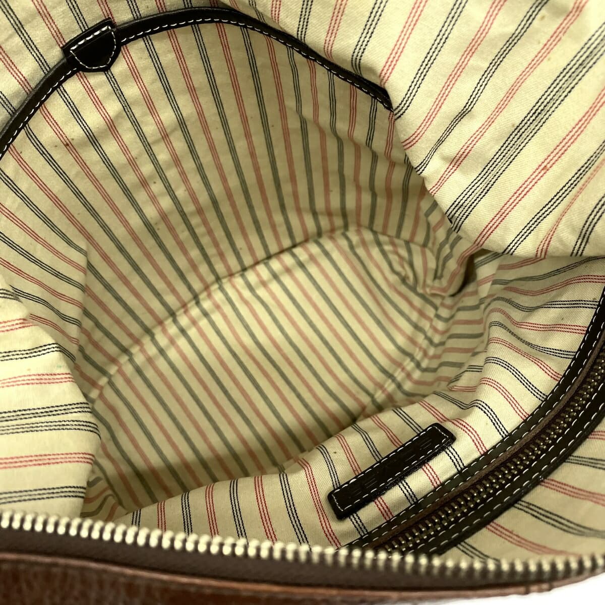 SOMES SADDLE Shoulder Bag Leather Brown Men's 5