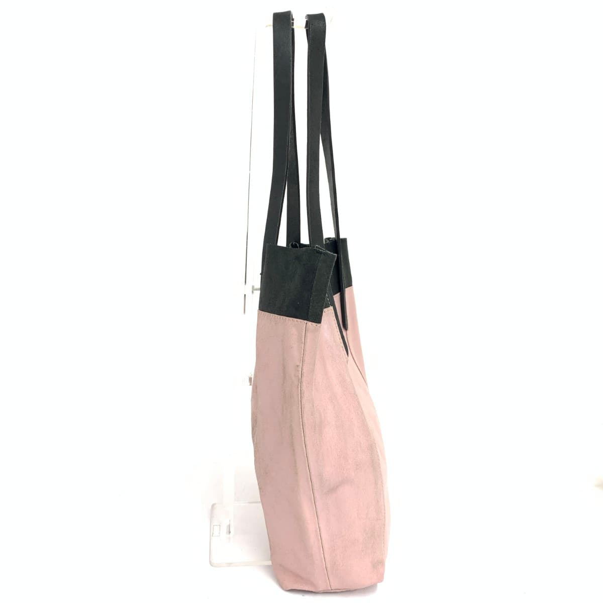 Diesel Fashion Diesel Fashion Tote Bag Good Condition Leather Damaged Finish Black/Pink Women's 2