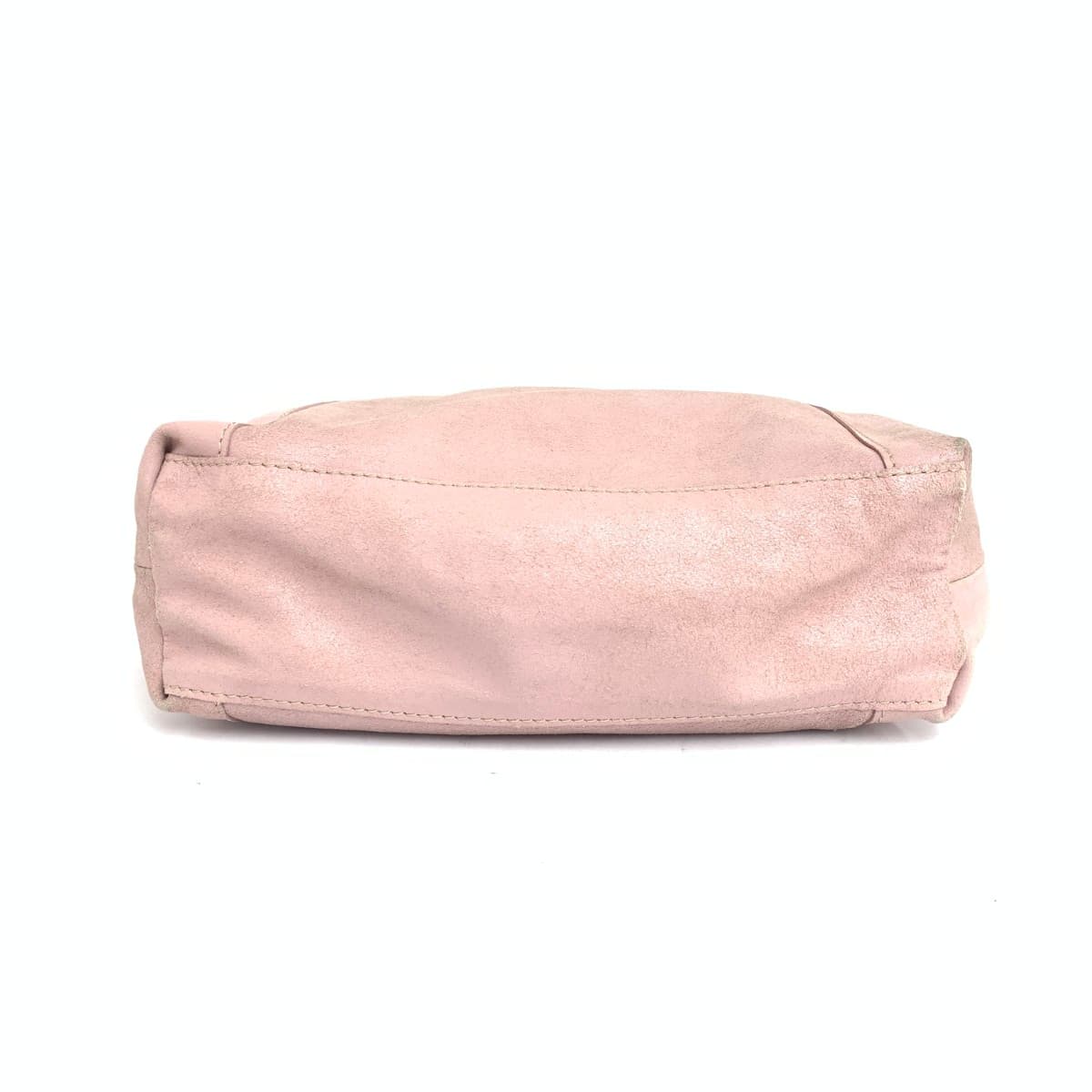 DIESEL Diesel Tote Bag Good Condition Leather Damaged Finish Black/Pink Women's 5