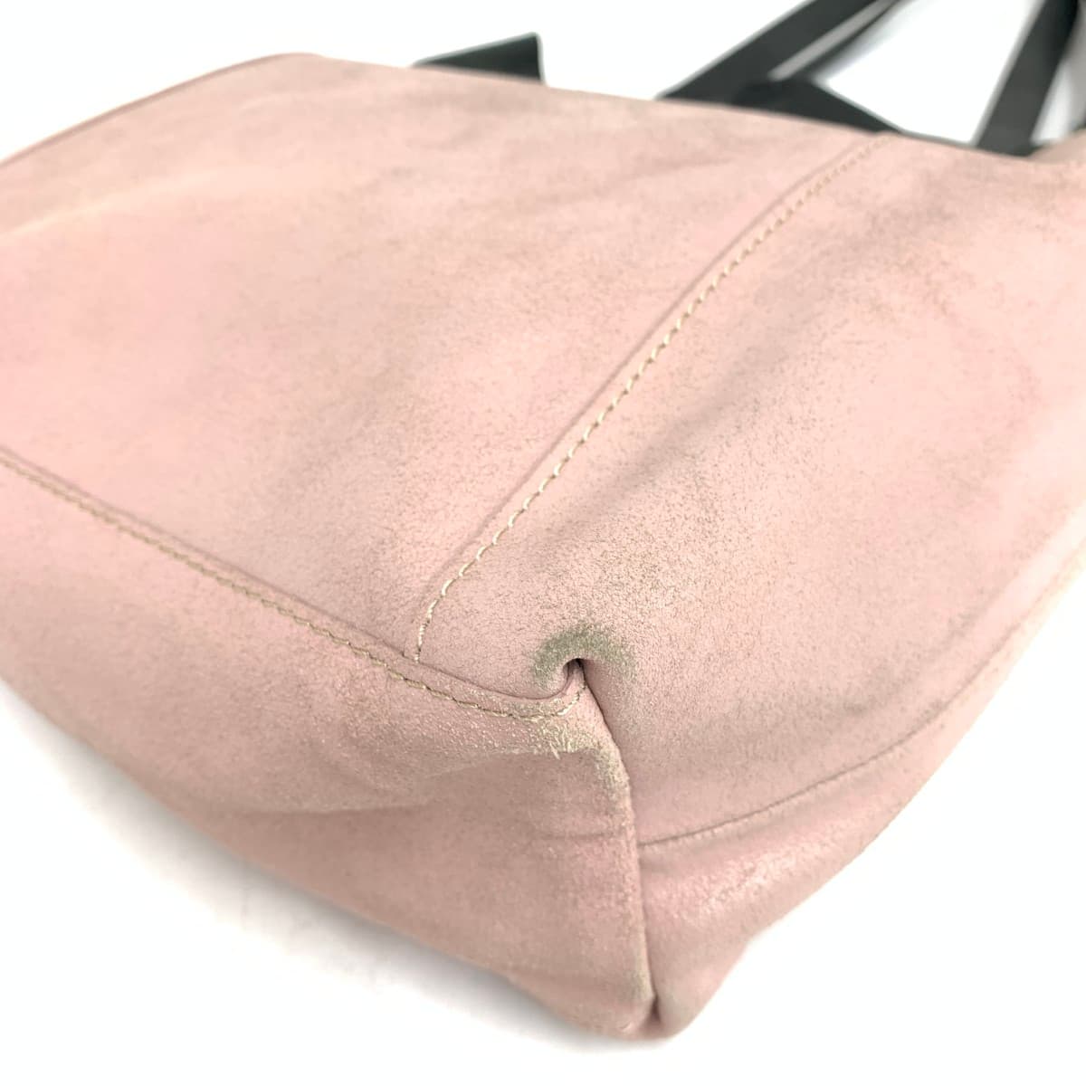 Diesel Fashion Diesel Fashion Tote Bag Good Condition Leather Damaged Finish Black/Pink Women's 6