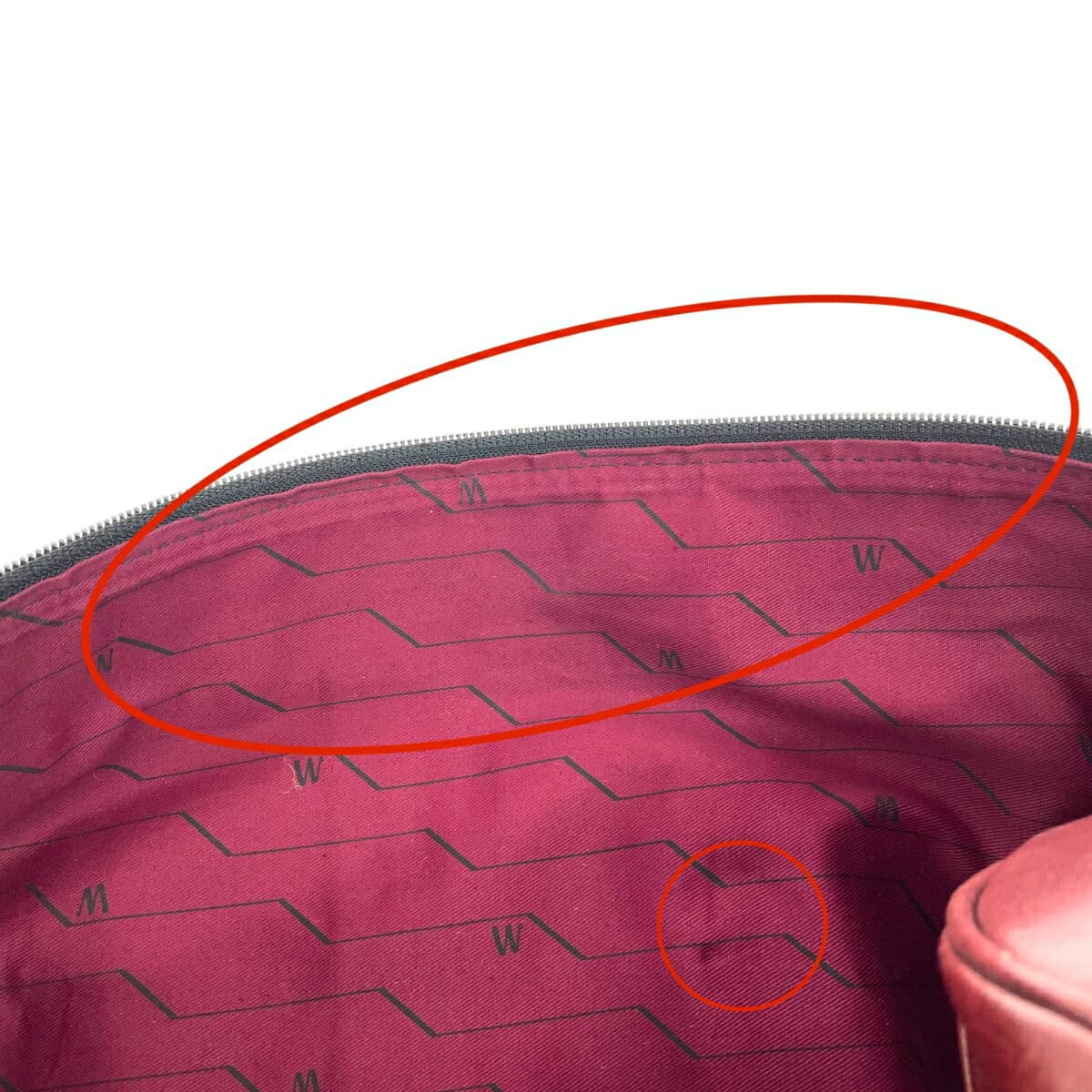 MARUEM GRANDEE Boston Bag - All Leather / With Lock / Business / Travel - Bordeaux Men's 10