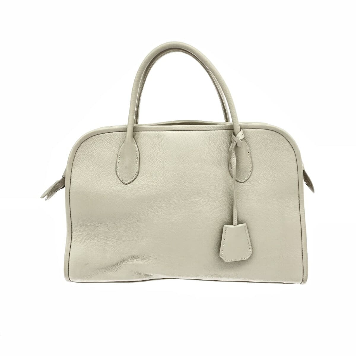 Hoaw. HaaU Boston bag Leather Greige Women's