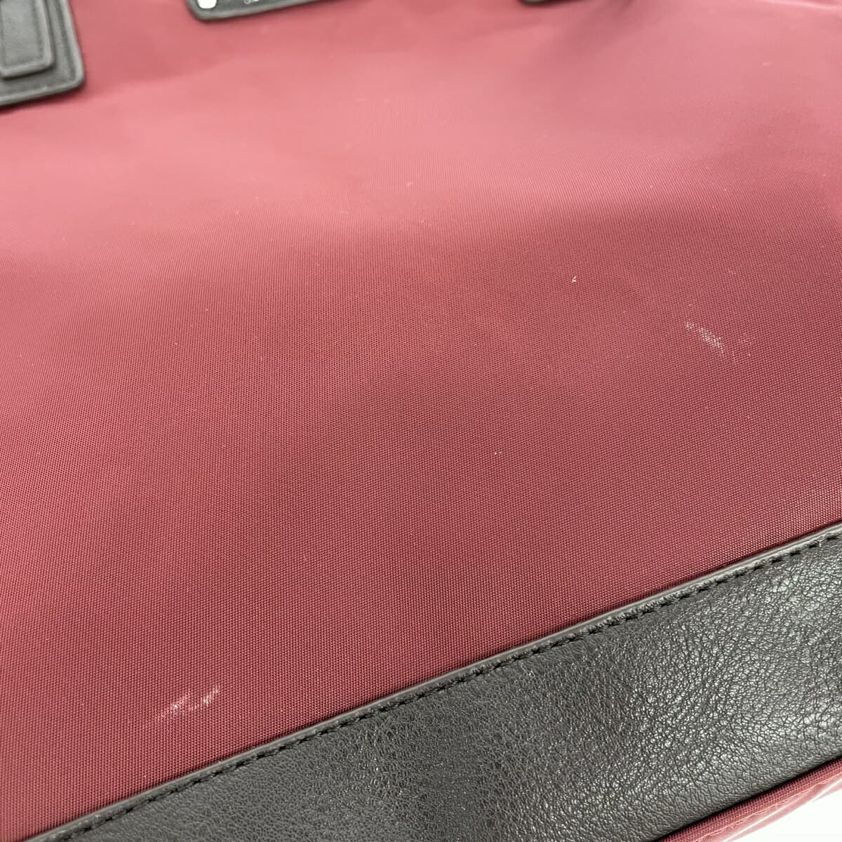 LA BAGAGERIE 2WAY Tote Bag Nylon Bordeaux Ladies 8