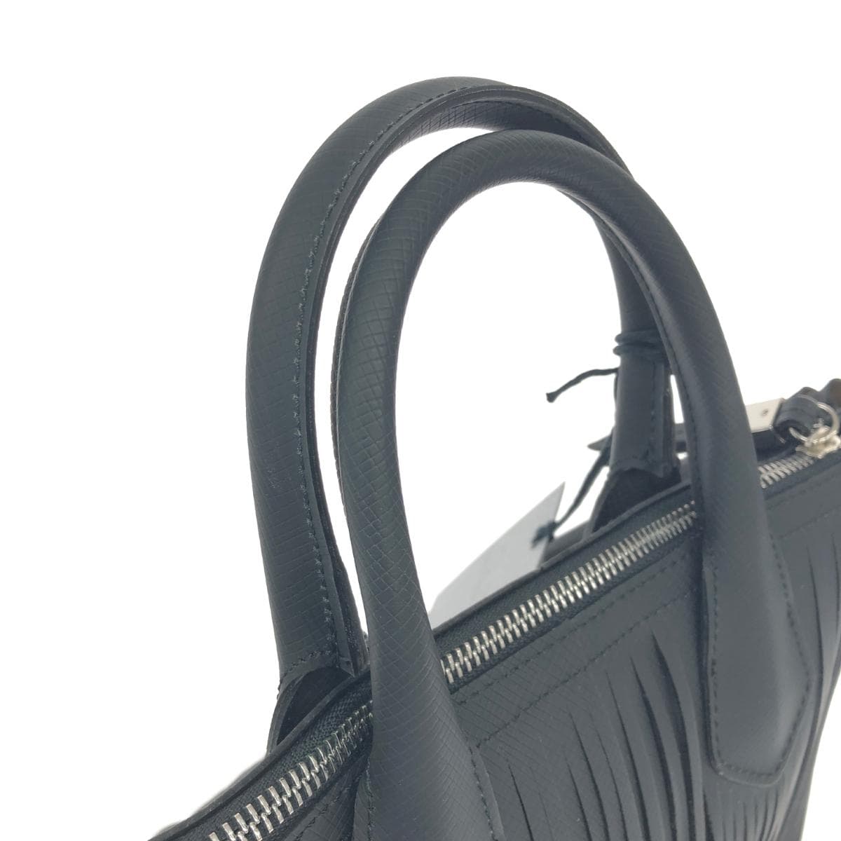 GIANNI CHIARINI Handbag Fringe PVC Black Unisex 4