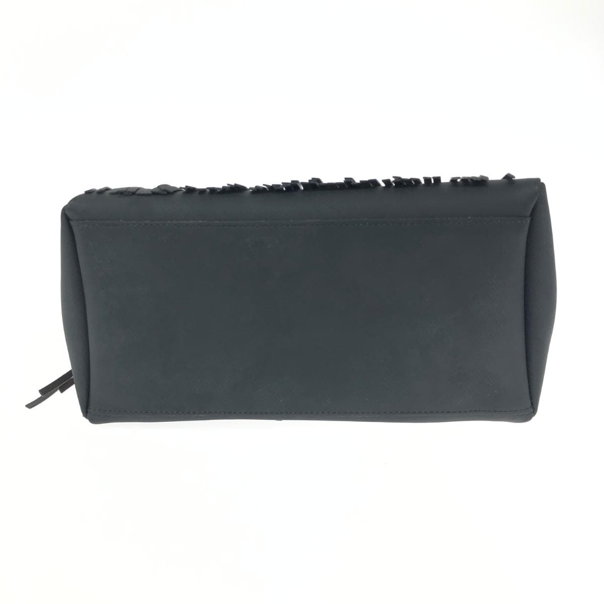 GIANNI CHIARINI Handbag Fringe PVC Black Unisex 5